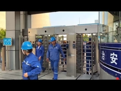 স্বয়ংক্রিয় পথচারী সিস্টেম উচ্চ নিরাপত্তা Turnstile পার্কিং সুবিধা ঘোরানো গেট