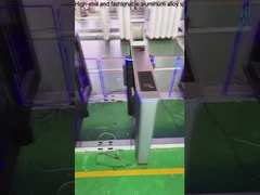 অটোমেটিক গতি এবং আরএফআইডি নিরাপত্তা সিস্টেমের সাথে 304 স্টেইনলেস স্টীল টার্নস্টাইল সুইং গেট