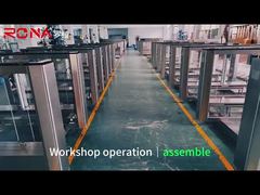 নিরাপত্তা পথচারীদের অ্যাক্সেস কন্ট্রোল সুইং গেট টার্নস্টাইল 6 জোড়া সহ ফেস রিকগনিশন