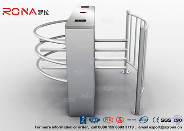 ডিসি 24V ব্রাশের মোটর কোমর উচ্চ Turnstile, স্বয়ংক্রিয় সিস্টেম Turnstiles সিই অনুমোদিত