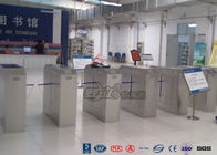 2 Ways Outdoor Flap Barrier Gate Barcode System Controlled Access Turnstile