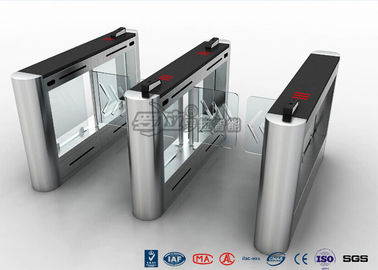 কেনা Anti - Collision Walk Through Metal Swing Barrier Gate Bus Station Card Reader System online manufacture