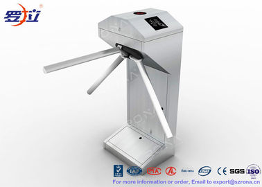 কেনা 2016 Semi - Automatic Vertical Tripod Turnstile Gate / Turnstile Security Gates / Security Arm Barrier Tripod online manufacture