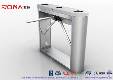 কেনা Fingerprint Reader Tripod Turnstile Gate , Full 304 Stainless Steel Turnstile Pedestrian Security Gates online manufacture