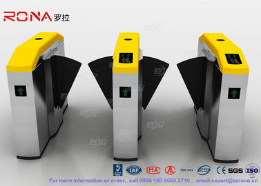 কেনা Fingerprint Retractable Flap Wing Barrier Pedestrian Control Flap Barrier Speed Gate online manufacture