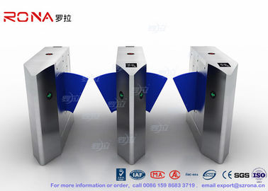 কেনা ZK Access Optical Swing Gate Turnstile / Controlled Access Flap Berrier System online manufacture