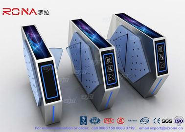 কেনা 2 Lanes Flap Barrier Turnstile With Ticket Manament System With Light In Cinema online manufacture