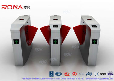 কেনা 3 Lanes Swing Barrier Gate Card Collector For Biometric Access Control With Face Recognition System online manufacture