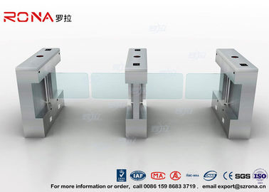 কেনা Flap Turnstile With Secure Visitor Registration 600mm Passager / 900mm Wheelchair Lanes online manufacture