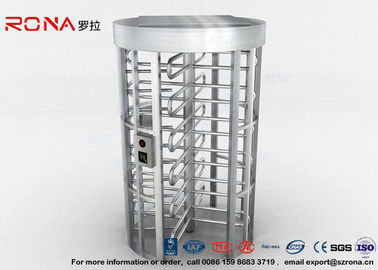 কেনা সম্পূর্ণ উচ্চতা উচ্চ নিরাপত্তা Turnstile, নিয়ন্ত্রিত এক্সেস Turnstiles 304 স্টেইনলেস স্টীল online manufacture