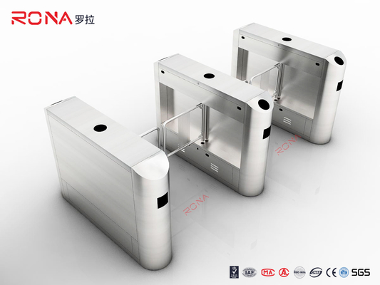 DC24V ব্রাশলেস মোটর 60HZ সহ সেলফ ডিটেকশন স্বয়ংক্রিয় অ্যালার্ম সুইং গেট টার্নস্টাইল