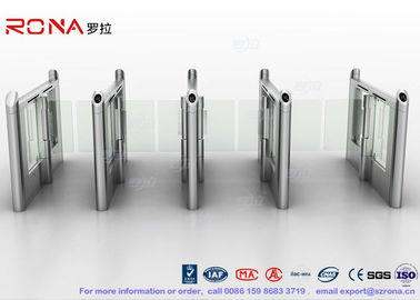 স্টাইলিশ অপটিক্যাল গতি গেট Turnstile দ্বি - ডাইগরিশনাল পথচারী কুইয়ের সিস্টেম এন্ট্রি বাধা