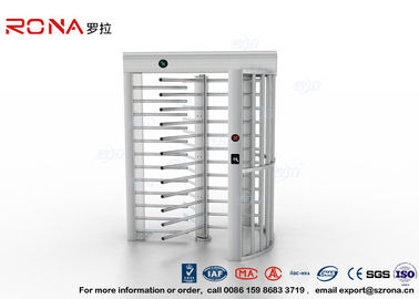 টেকসই ইলেকট্রনিক Turnstiles সম্পূর্ণ উচ্চতা, স্টেইনলেস স্টীল Turnstiles 30 ব্যক্তি / মিনিট