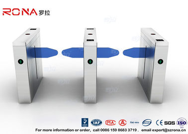 জলরোধী ড্রপ আর্ম এক্সেস কন্ট্রোল Turnstiles 304 স্টেইনলেস স্টীল 2 আরএফআইডি পাঠক