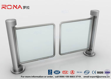 Unidirectional সুইং গেট Turnstile 304 স্টেইনলেস স্টীল 500mm পাসেজ প্রস্থ সিই অনুমোদন