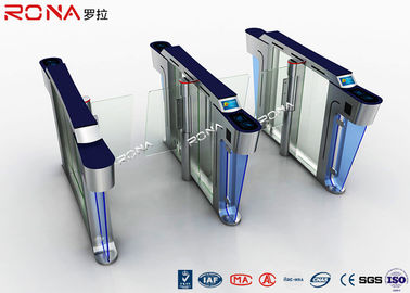 নিরাপত্তা সুইং গতি গেট Turnstile 304 স্টেইনলেস স্টিল উপাদান মেকানিক্যাল গঠন