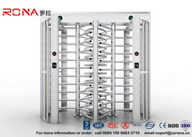 শক্তসমর্থ পূর্ণ উচ্চতা Turnstile অ্যাক্সেস কন্ট্রোল বাধা গেট এন্টি আঙ্গুলের ছাপ সারফেস