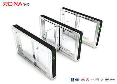 RFID কার্ড রিডার সহ স্টেইনলেস স্টিল স্বয়ংক্রিয় গতির গেট টার্নস্টাইল