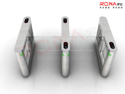এক্রাইলিক আর্ম 900mm প্রস্থ পথচারী সুইং গেট দ্বি -নির্দেশক পথচারী টার্নস্টাইল গেট