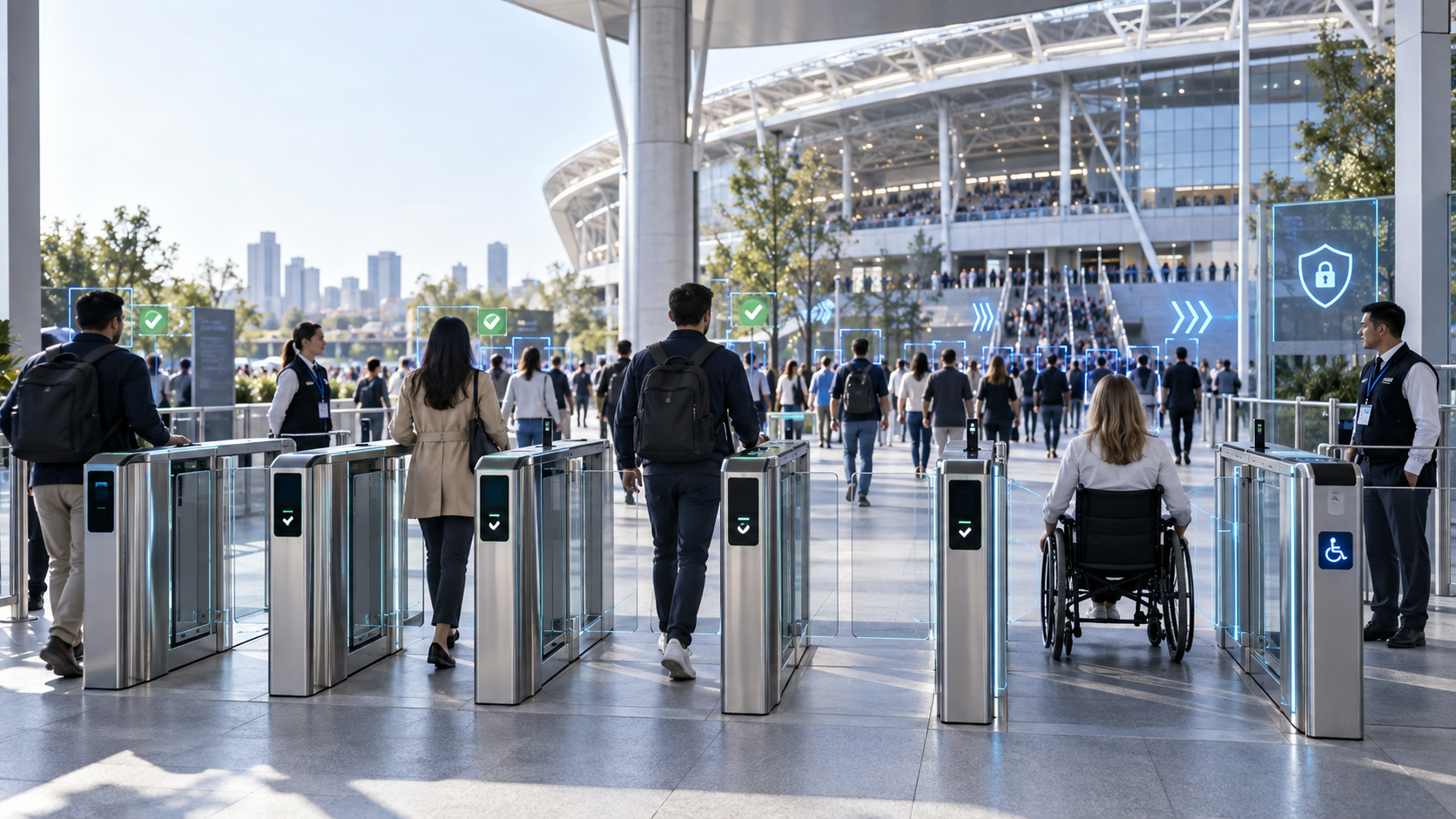 সর্বশেষ কোম্পানি ব্লগ সম্পর্কে Turnstile Trends 2026: AI Act, Mega-Events and the New Rules of Pedestrian Access Control