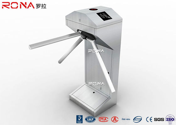 কেনা 2016 Semi - Automatic Vertical Tripod Turnstile Gate / Turnstile Security Gates / Security Arm Barrier Tripod online manufacture